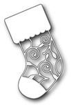 Нож для вырубки от Memory Box - Leafy Stocking  