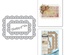 Ножи от Spellbinders - Shapeabilities Thinking of You Scalloped Rectangle Etched Dies Thoughtful Expressions by Marisa Job
