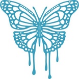 Нож для вырубки от Cheery Lynn Designs - Dripping Butterfly