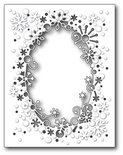 Нож для вырубки от Memory Box - Flurry Snowflake Frame  