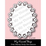 Левие My Favorite Things - Die-namics OVAL Dainty Doily