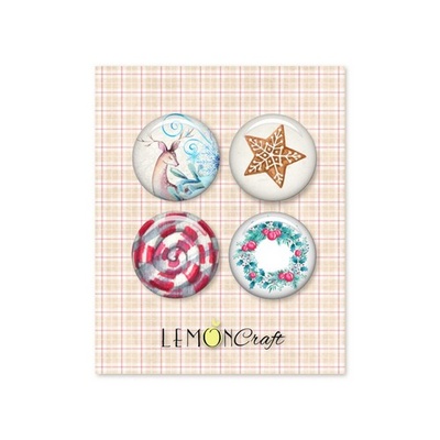 Фишки LemonCraft - Joy to the world, на клеевой основе