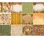 Набор скрапбумаги Autumn botanical diary 20x20 см 10 листов, ТМ Фабрика Декора.