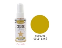 Краска - спрей от Heidi Swapp с перламутровым блеском - GOLD LAME - COLOR SHINE SPRITZ, золото, 50мл