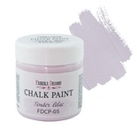 Меловая краска Chalk Paint Нежно-лиловая 50ml, ТМ Фабрика Декора