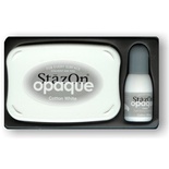 Перманентные чернила Tsukineko - StazOn Opaque Sets Cotton White Set (набор)
