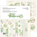 Набір паперу для скрапбукінгу Lemoncraft - Happiness, 30.5х30.5 см