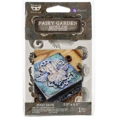 Молды силиконовые от Prima - Finnabair Decor Mould 3.5"X4.5" - Fairy Garden