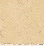 Лист односторонней бумаги от Scrapmir - Горошек - Карамель, 30x30см