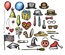 Лезвия Sizzix - Tim Holtz Alterations - Thinlits Die Set - 33 Pack - Bird Things