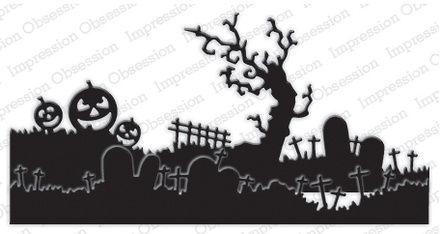 Ножи от Impression Obsession - Halloween Landscape Layers