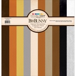 Набор двусторонней бумаги BoBunny - Natural Necessities, размер 30x30 см, 20 листов