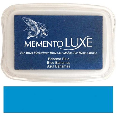 Чернила Tsukineko Memento Luxe - Bahama Blue