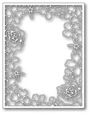 Нож от Memory Box - Floral Fantasy Frame