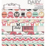 Набор двусторонней скрапбумаги Teresa Collins - Daily Stories - Pad, размер 15х15 см