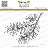 Акриловый штамп Lesia Zgharda Гілка сосни велика FL224