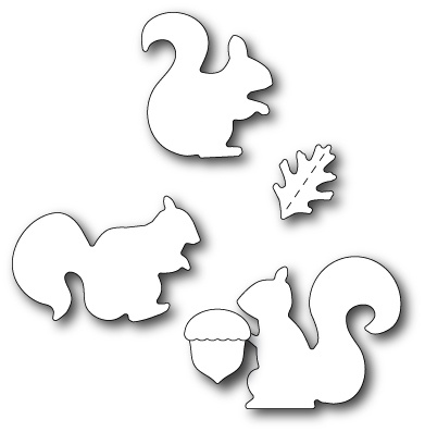 Ножи от Memory Box - Busy Squirrels craft die