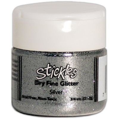 Сухой глиттер Ranger - Stickles Dry Fine Glitter - Silver