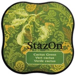 Чернила Tsukineko StazOn Midi Ink Pad - Cactus Green