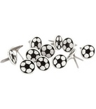 Набор брадсов Eyelet Outlet - Ball Brads Soccer Balls, 12 штук