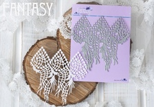Нож для вырубки Fantasy «Кружево дранка Б», размер 11,7х11 см