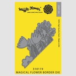 Ножи от Waffle Flower - Die - Magical Flower Border Die