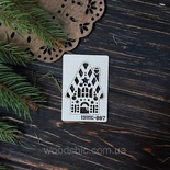 Чипборд Домик 7 от WOODchic, 5,5х4 см