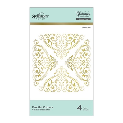 Пластины для фольгирования от Spellbinders - Fanciful Corners