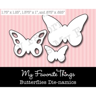 Набор лезвий My Favorite Things - Die-namics Butterflies