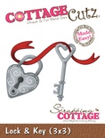 Лезвие CottageCutz - Lock & Key, 7,5х7,5 см