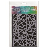 Маска Ranger - Dylusions Stencils - Shattered, 13х20 см.