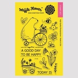 Силиконовый штамп от Waffle Flower - Happy Day