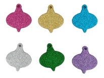 Набор декоративных пуговиц Dress It Up - Glitter Ornaments