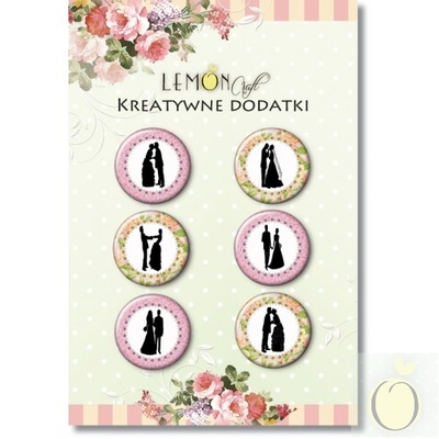 Фишки LemonCraft - Wedding 1, на клеевой основе