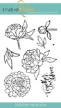 Набор штампов от Studio Katia - Together We Bloom, 8 шт., арт STKS018