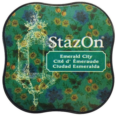 Чернила Tsukineko StazOn Midi Ink Pad - Emerald City