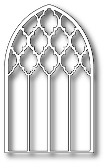 Нож для вырубки от Poppystamps - Grand Gothic Luminary Window