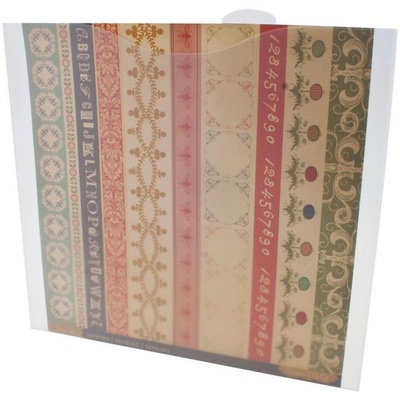 Файлы для хранения скрапбумаги Storage Studios Paper Files with Tabbed Dividers and Labels, 3 штуки