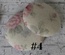 Тканинні топси від Allmacraft — серія Shabby, діаметр 2,5см, 2