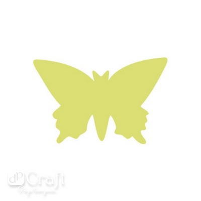 ДЫРОКОЛ ФИГУРНЫЙ 5СМ БАБОЧКА 2, TM dpCraft (Dalprint)