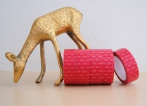 Бумажный скотч Washi Tape Freckled Fawn, FF006, длина 10 м, ширина 1,5 см