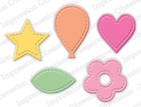 Ножи от Impression Obsession - Patchwork Elements