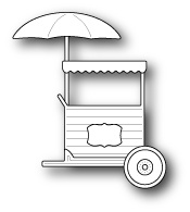 Нож для вырубки от Poppystamps - Carnival Food Cart
