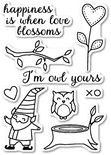 Набор штампов (к ножам) от Memory Box - I'm Owl Yours die set, 9 штук