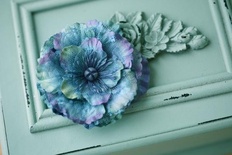 ЦЕНА СНИЖЕНА! Тканевые цветочки  от Prima -  Fabric flowers, 2 шт.