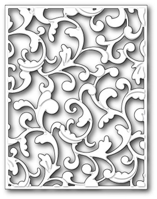 Ножи от  Memory Box  -  DIES- Elliana Detail Plate