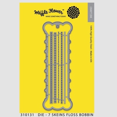 Ножи от Waffle Flower - 7 SKEINS FLOSS BOBBINS DIE