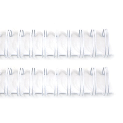 Пружинки для биндера от We R Memory Keepers - Cinch Wires - White, диаметр 1.91см, 2 шт.
