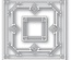 Нож для вырубки от Poppystamps - Deco Victor Square