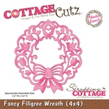 Лезвие CottageCutz - Fancy Filigree Wreath, 10х10 см